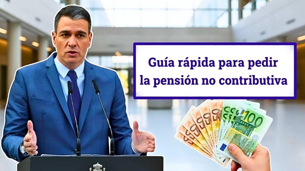 Guía rápida para pedir la pensión no contributiva: requisitos, formularios y calendario de cobros