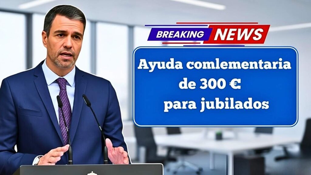 Ayuda complementaria de 300 € para jubilados: requisitos, cómo solicitarla y calendario oficial